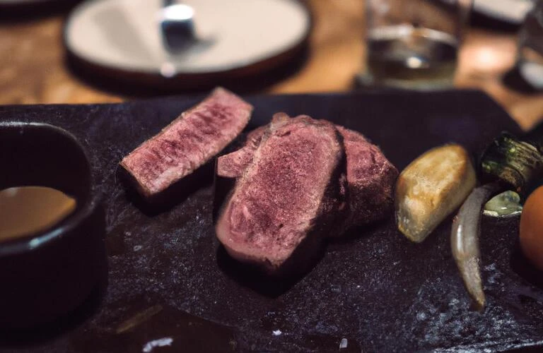 特別な夜を演出する和食ステーキ、北新地で個室を楽しむ。
