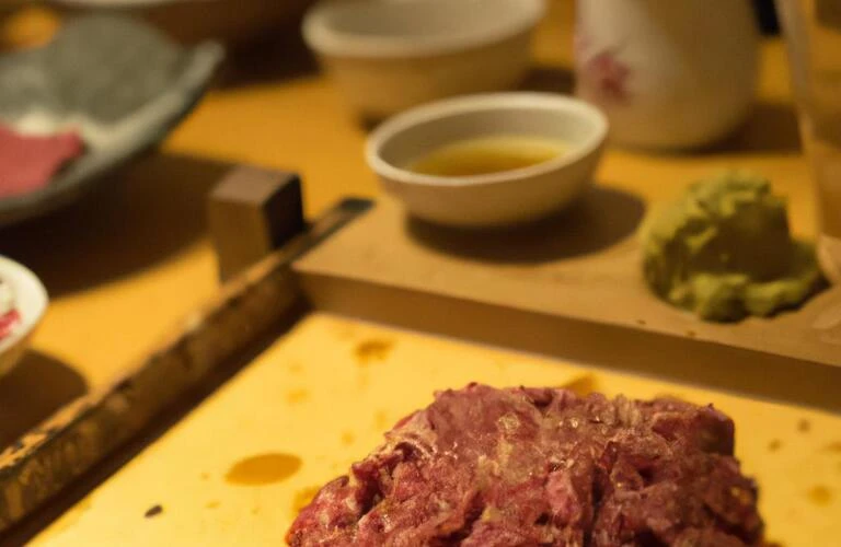 北新地で味わう至高の日本酒と和牛の饗宴
