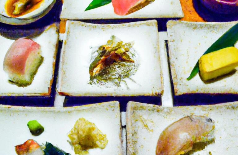 ミシュラン星を獲得した、特選和食と海鮮料理の饗宴