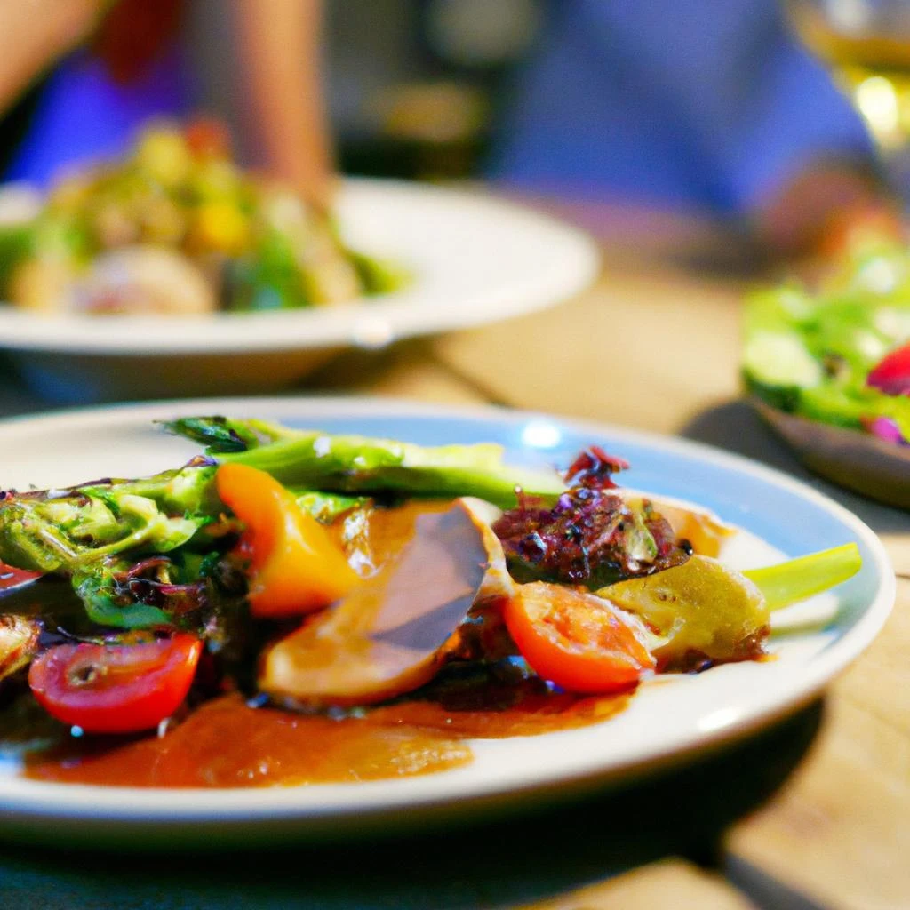 旬の食材を贅沢に使ったコース料理