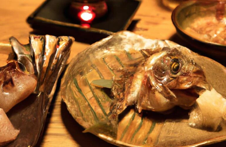北新地の隠れ家で楽しむ、贅沢なふぐと日本酒の饗宴