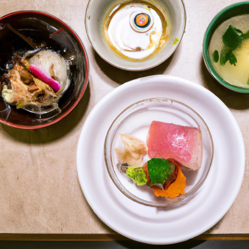 旬の食材を使った和食の美味