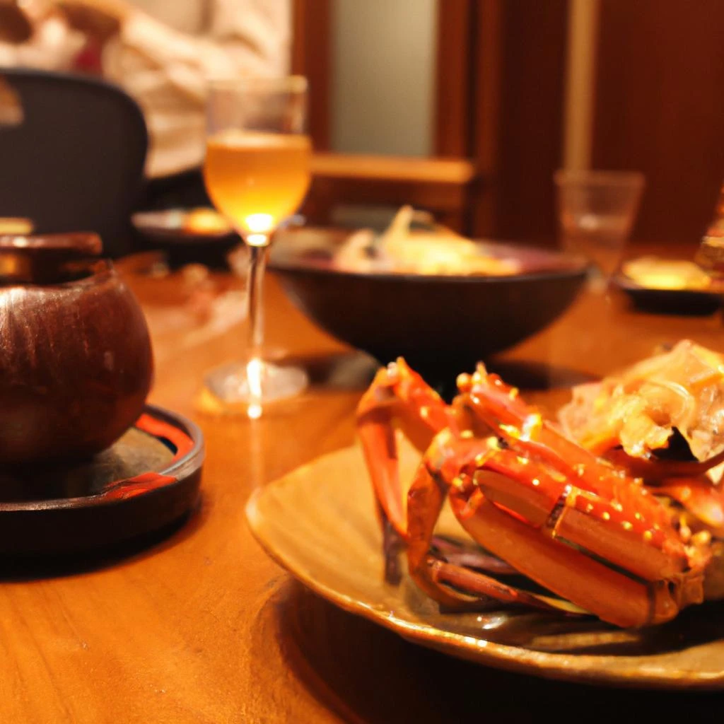 特別なひとときを、北新地で極上蟹コースと贅沢な日本酒とともに。