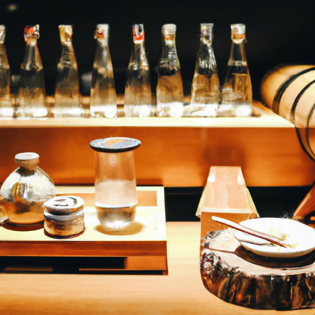 豊富な日本酒と随時のペアリング