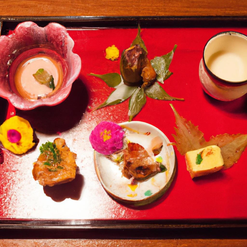 季節の食材を取り入れた創作料理
