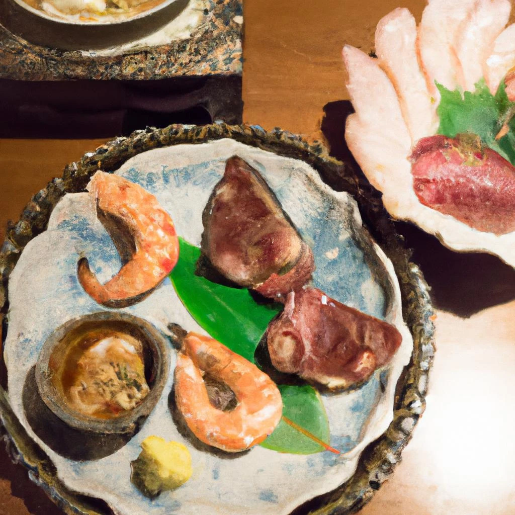 旬の海鮮と和牛のコース