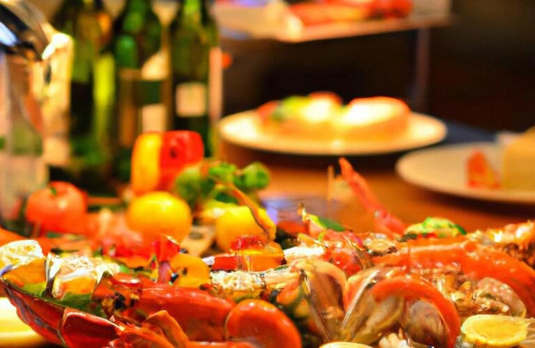 海鮮とステーキの極上の饗宴。接待や特別なおもてなしに最適。