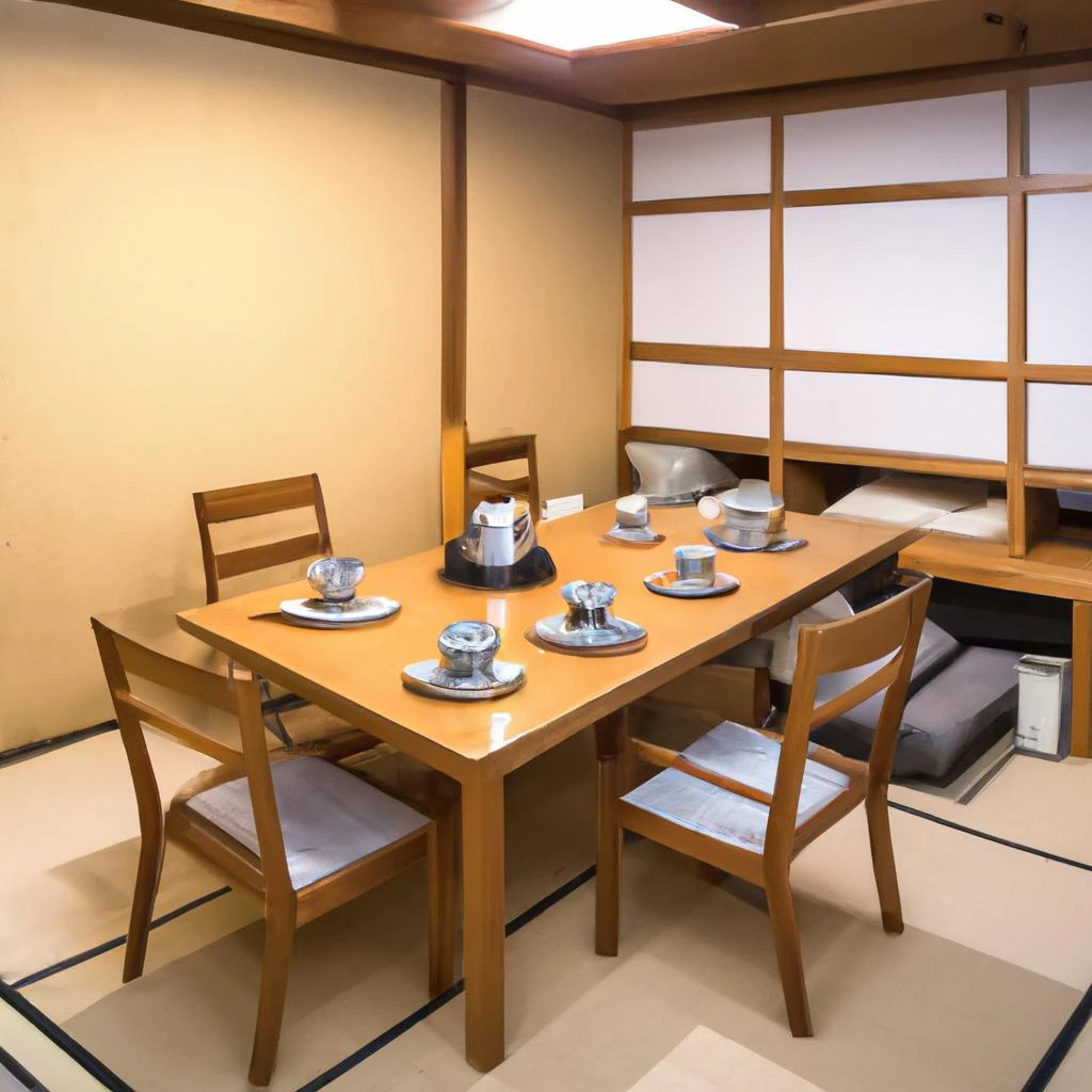 快適な個室での食事体験