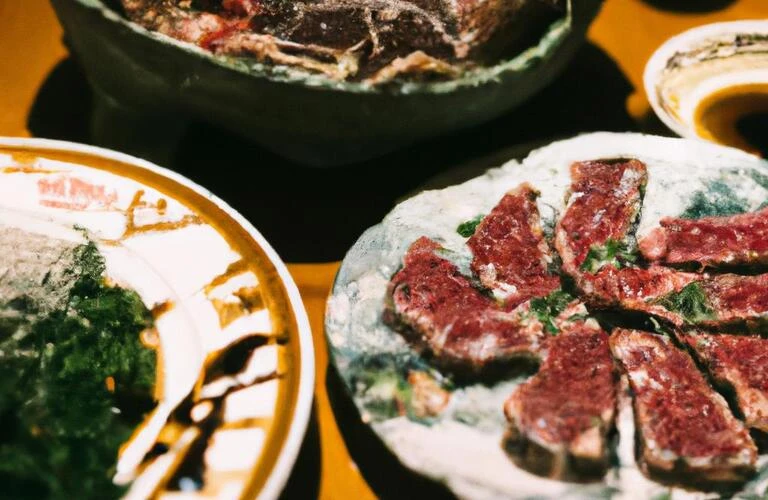 特別なデートを彩る、海鮮料理と和牛の饗宴。