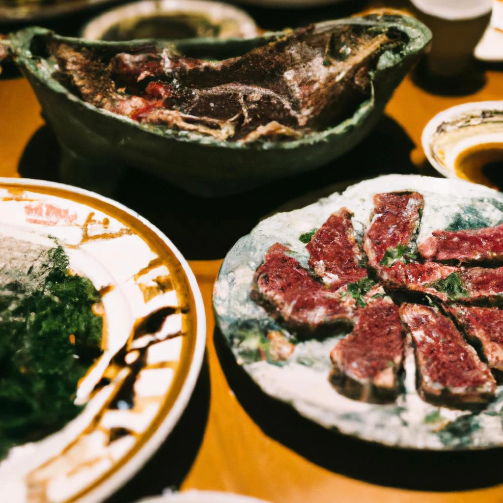 特別なデートを彩る、海鮮料理と和牛の饗宴。