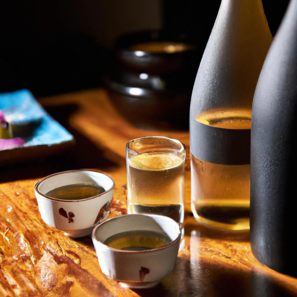 こだわりの日本酒と一緒に