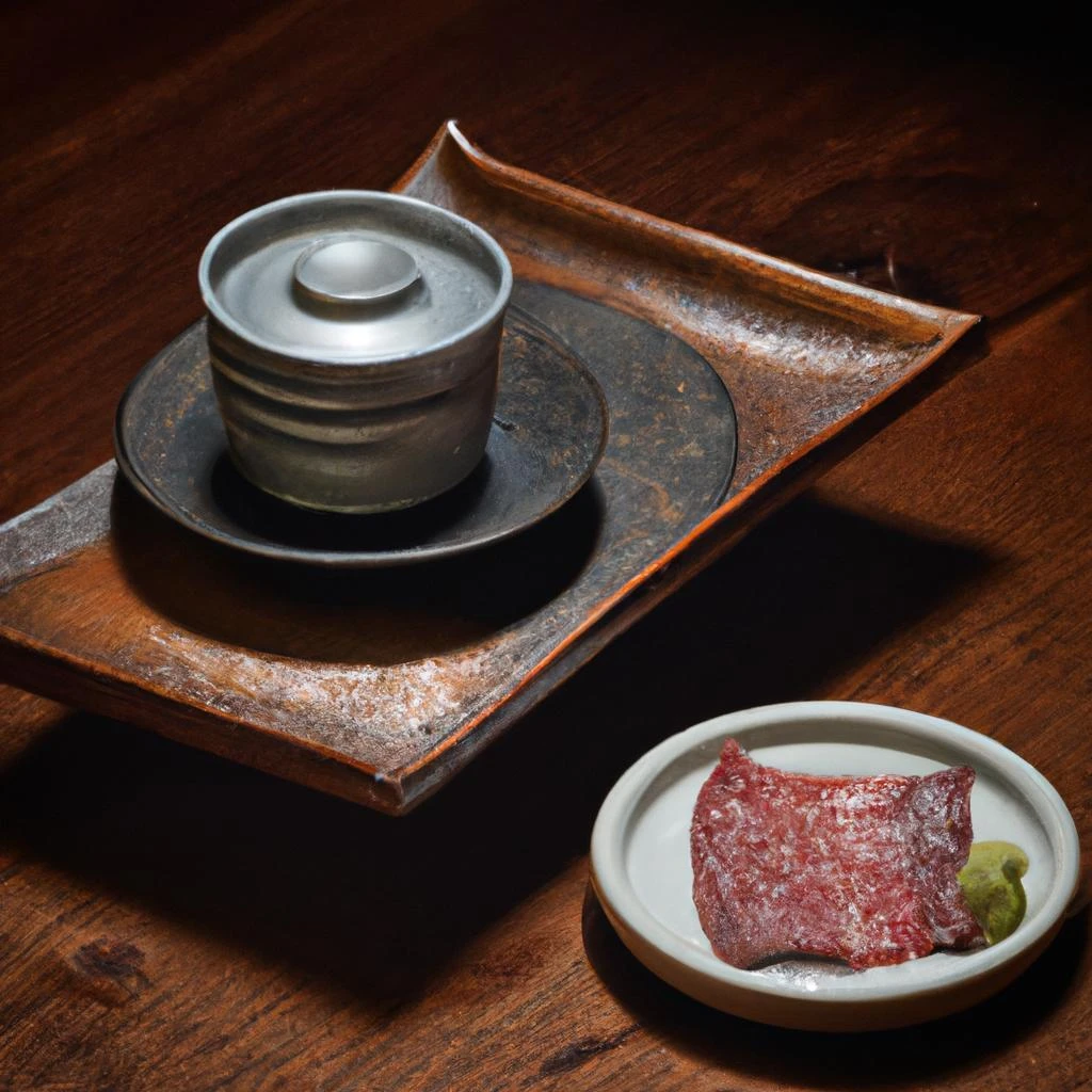 和牛と日本酒の絶妙な組み合わせ