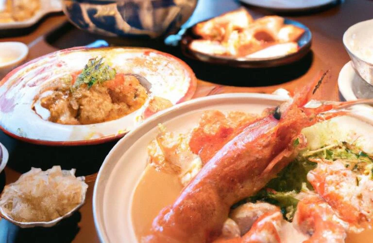 高級感あふれる個室で、至福の海鮮と肉料理を楽しむ特別なデートを。