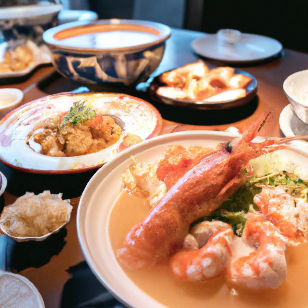 高級感あふれる個室で、至福の海鮮と肉料理を楽しむ特別なデートを。