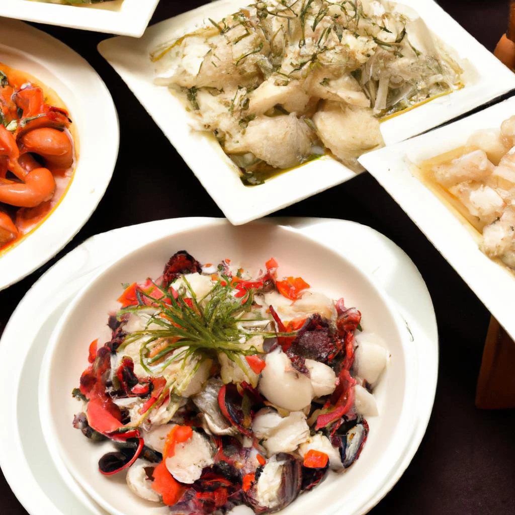 新鮮な海鮮を使ったこだわり料理