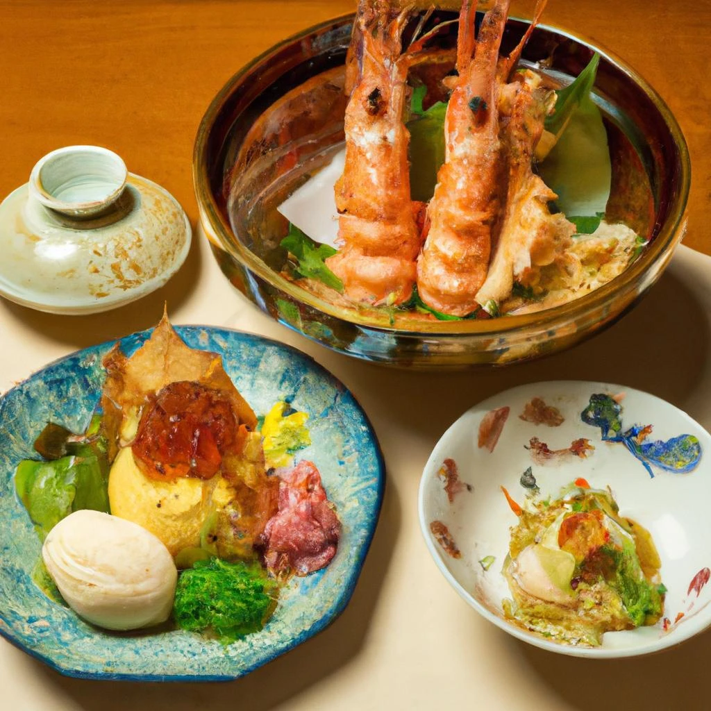 和牛と海鮮の絶品料理