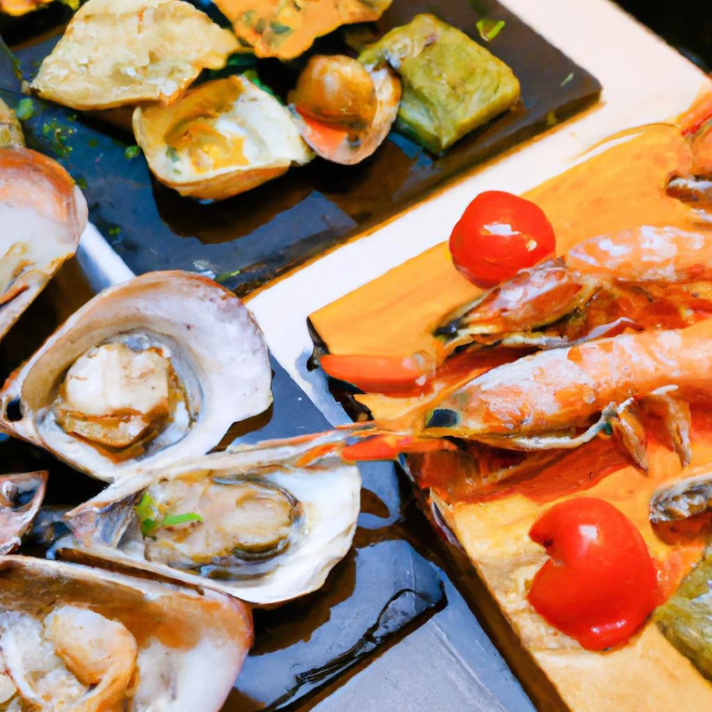 旬の海鮮を使用したおまかせ料理