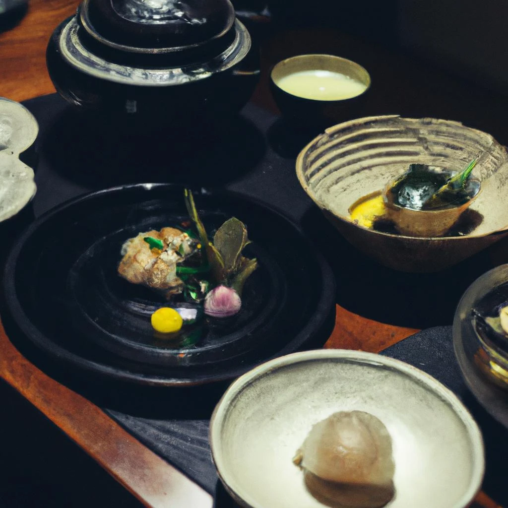 洗練された和食コース