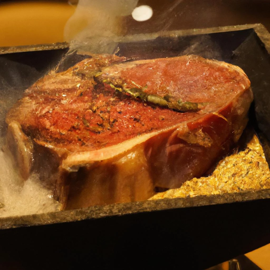 ステーキと喫煙を楽しむ、贅沢なひとときをあなたに。