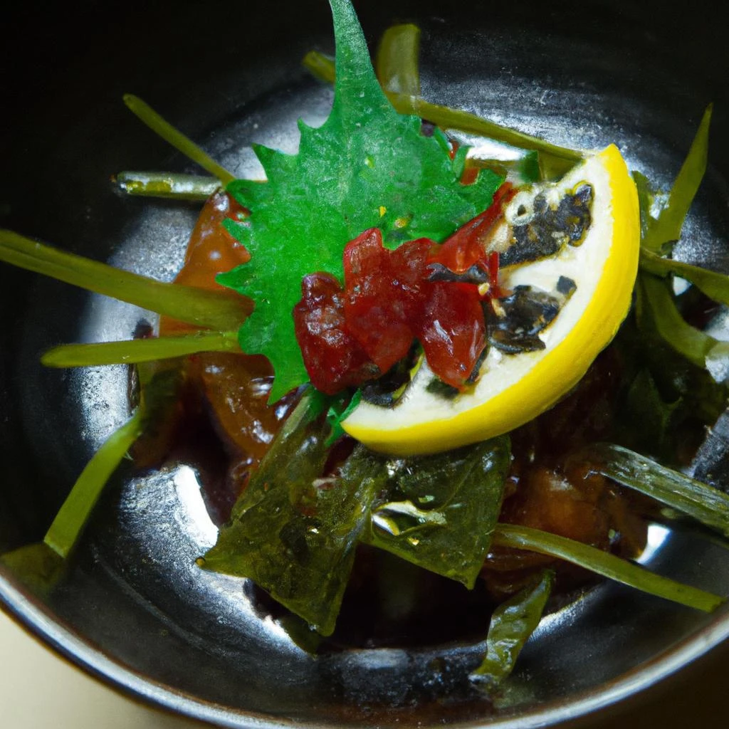季節の食材を使用した和食