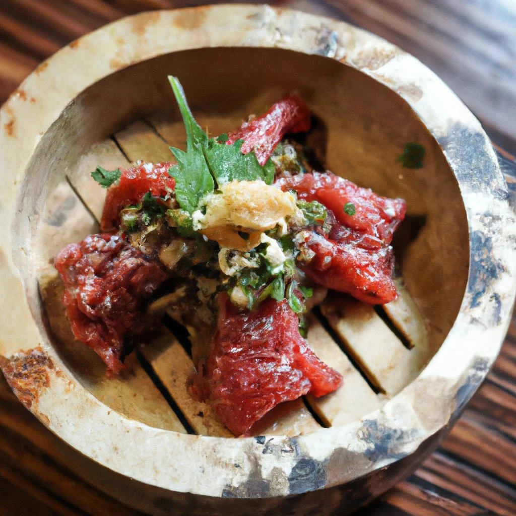3. 店主こだわりの食材
