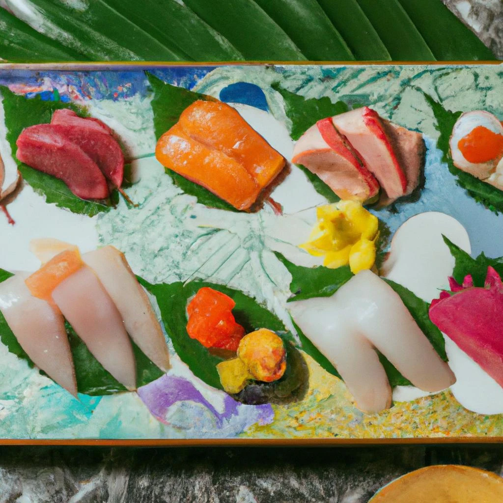 贅沢な和食の世界