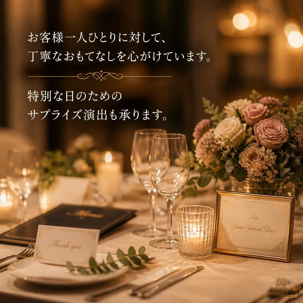 おもてなしの心