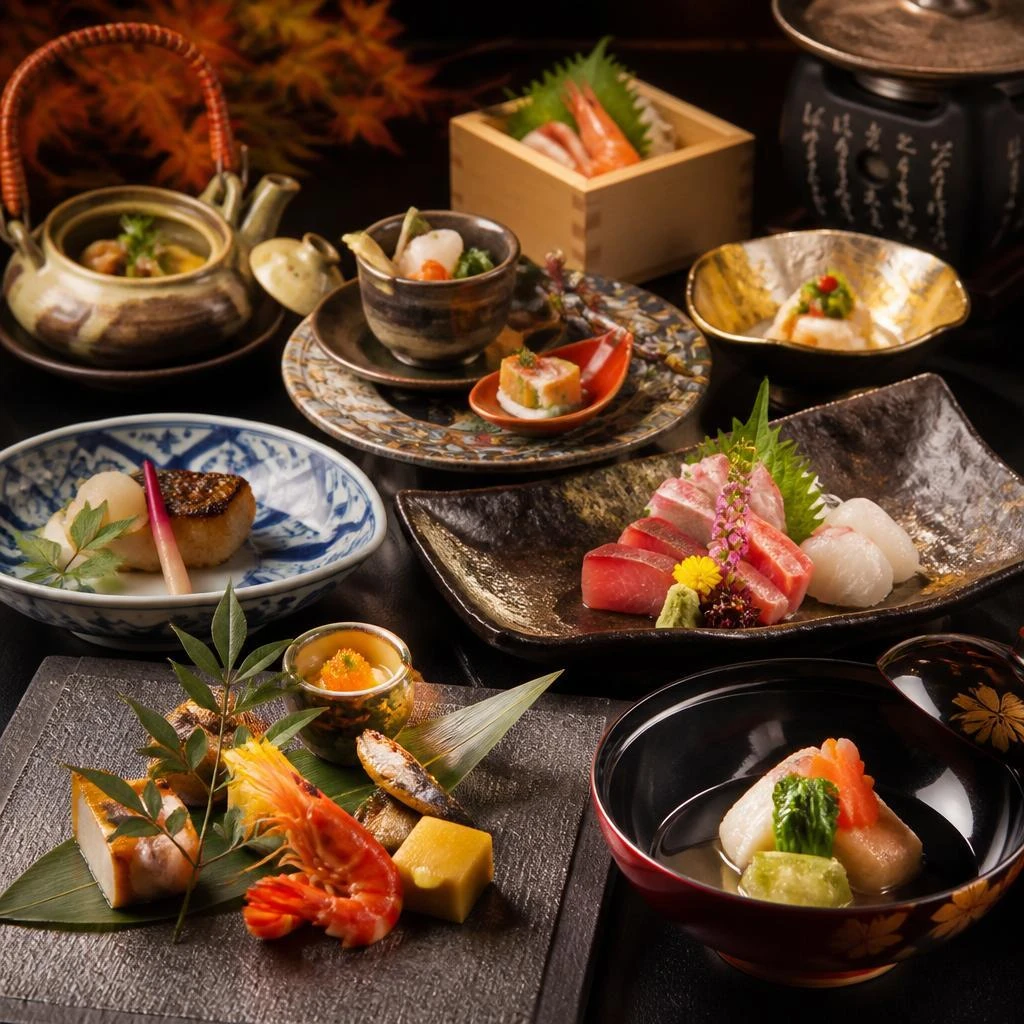 旬の食材を活かした本格割烹料理