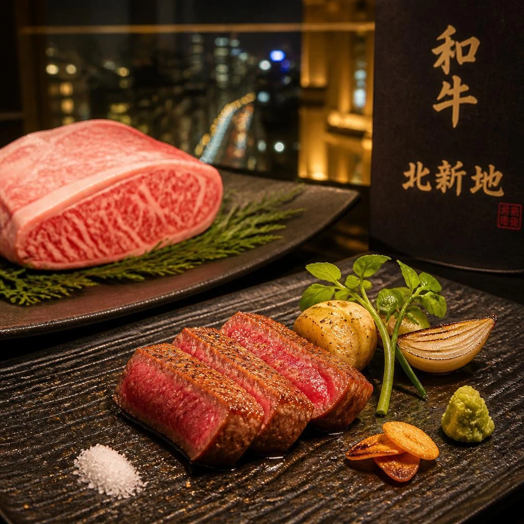 特別な日のための和牛ステーキを、北新地で贅沢に堪能！