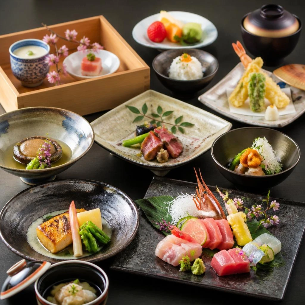 【コース料理】季節の食材を味わう贅沢なひと時