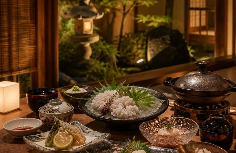 特別な瞬間を演出する、はもコースの和食デート