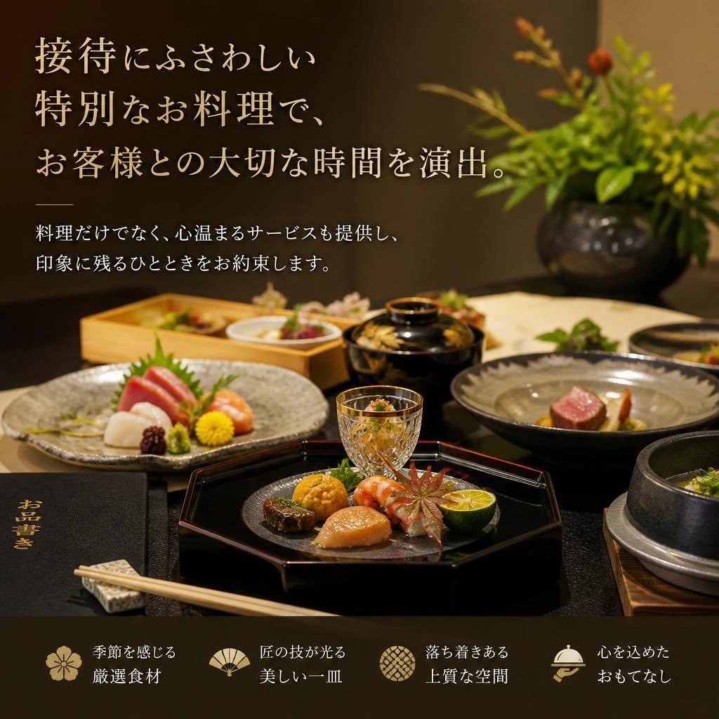 思い出に残る接待シーンの演出