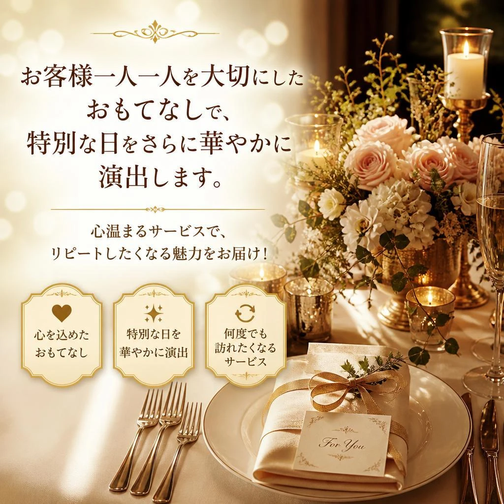 4. 心に残るおもてなし