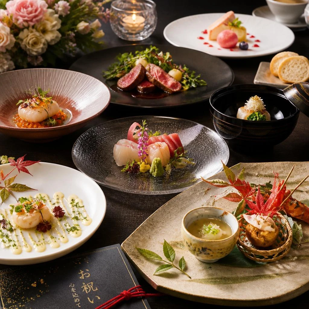 贅沢な料理と細やかなサービス