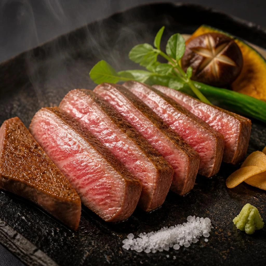 絶品の佐賀牛ステーキ