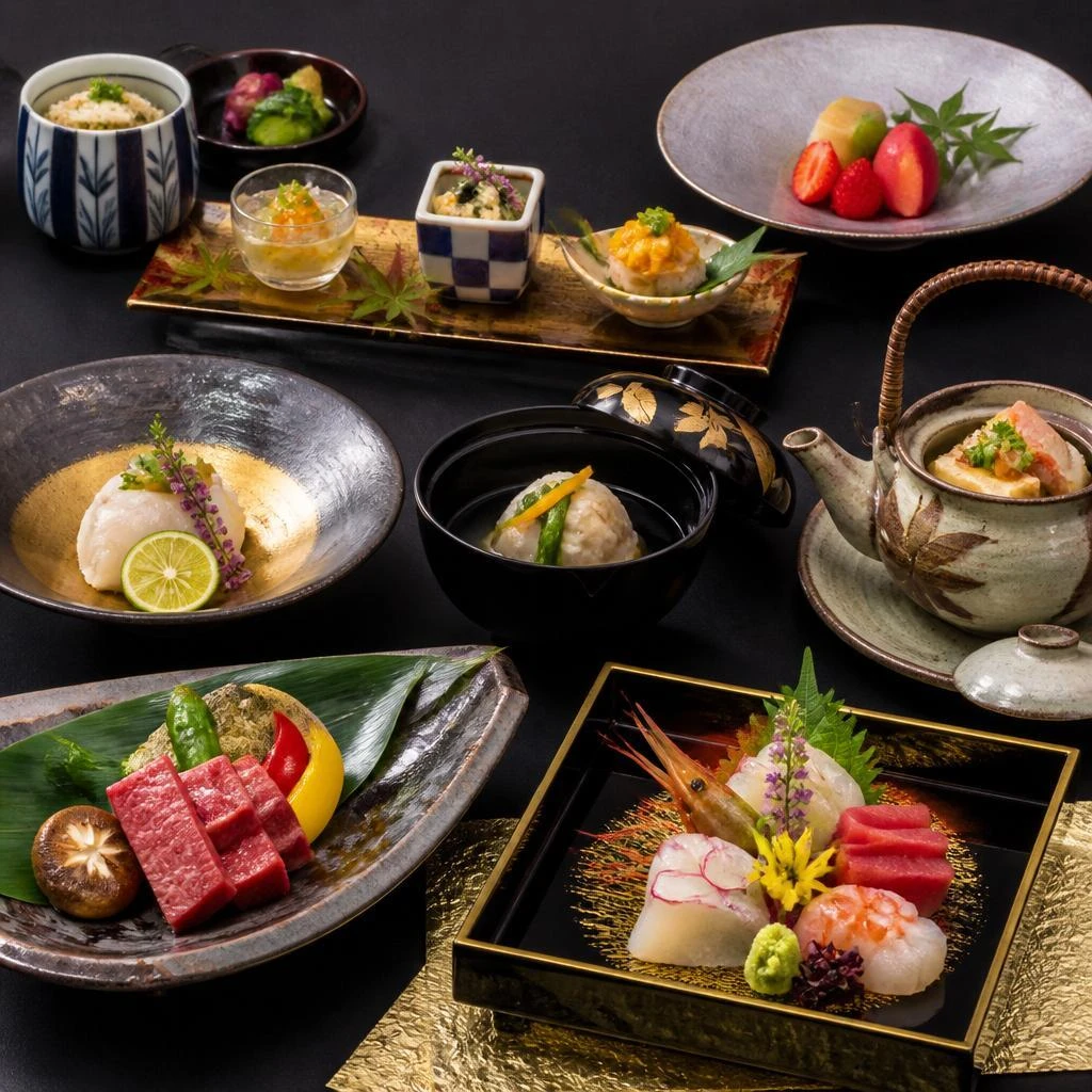 旬の食材を活かした料理