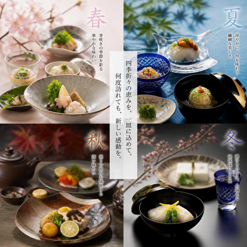 季節ごとの料理の楽しみ