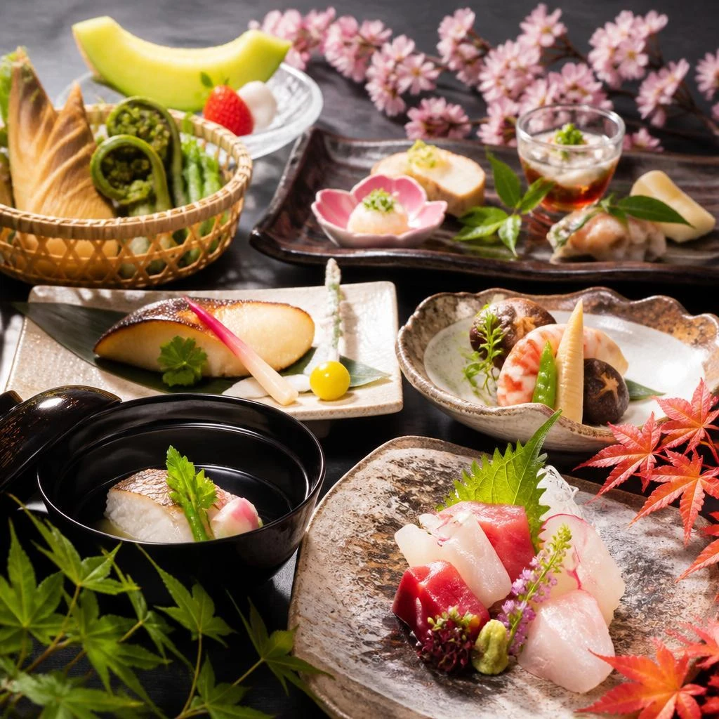 四季折々の旬の食材