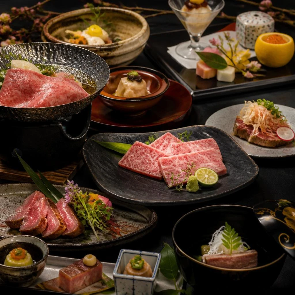 特別な日のための贅沢な和牛懐石