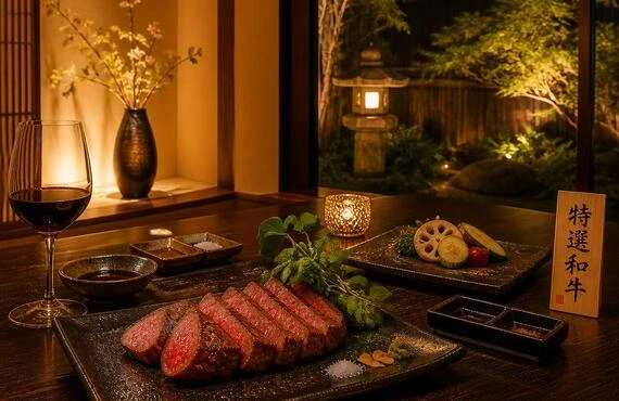 特別な日に、極上の和牛ステーキを個室で楽しむ贅沢なひとときを。