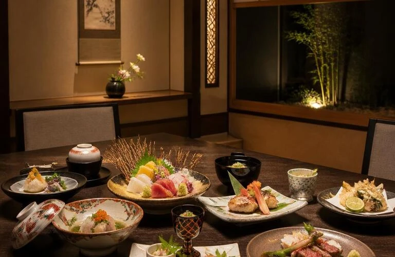記念日や顔合わせに最適な高級和食コースを個室でおもてなし