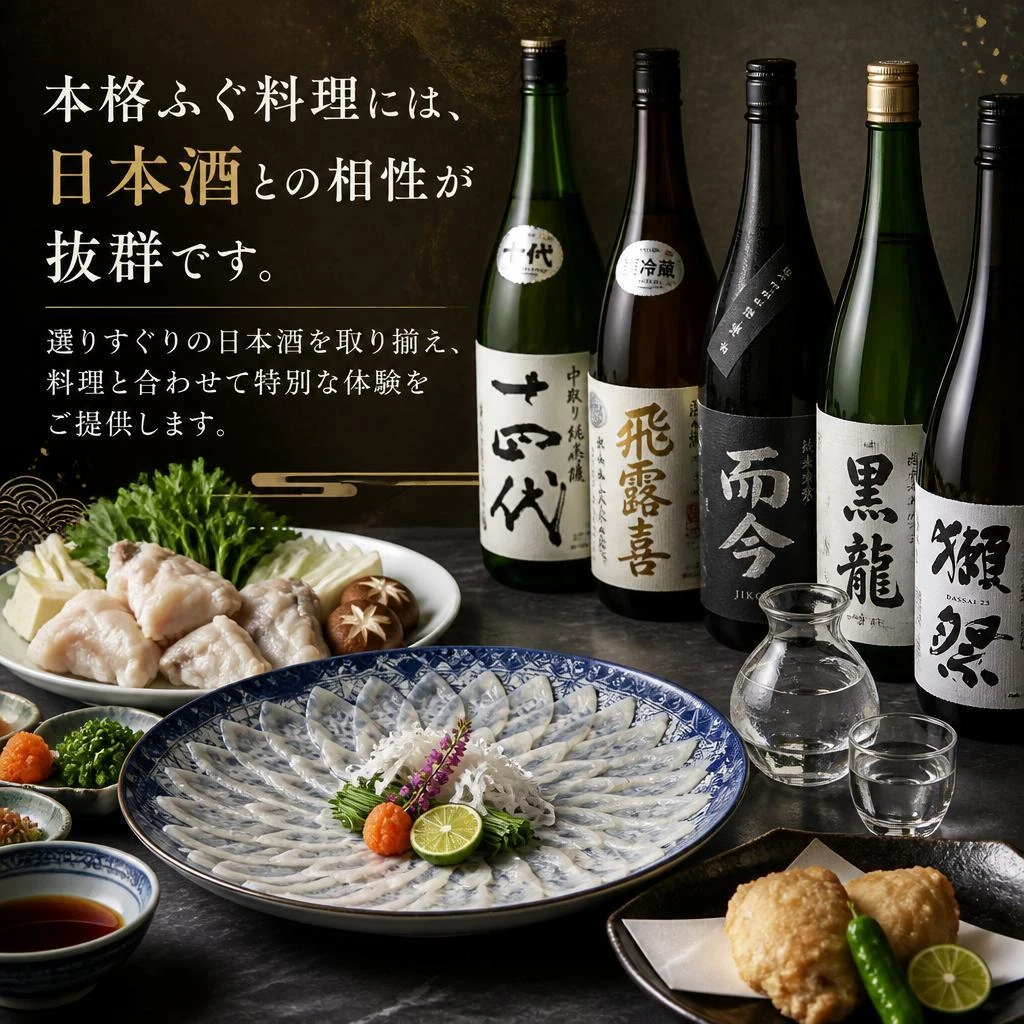 日本酒とのペアリング
