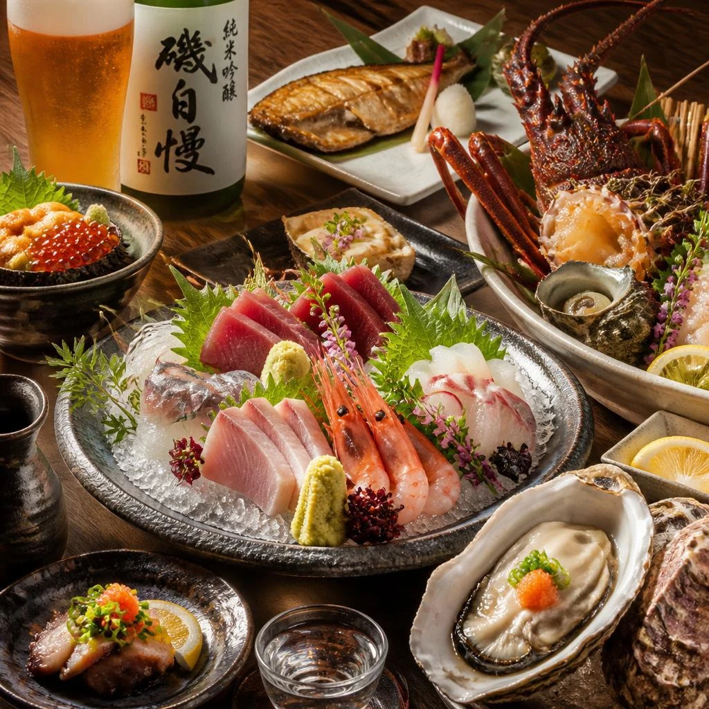 新鮮な海鮮を活かした絶品和食