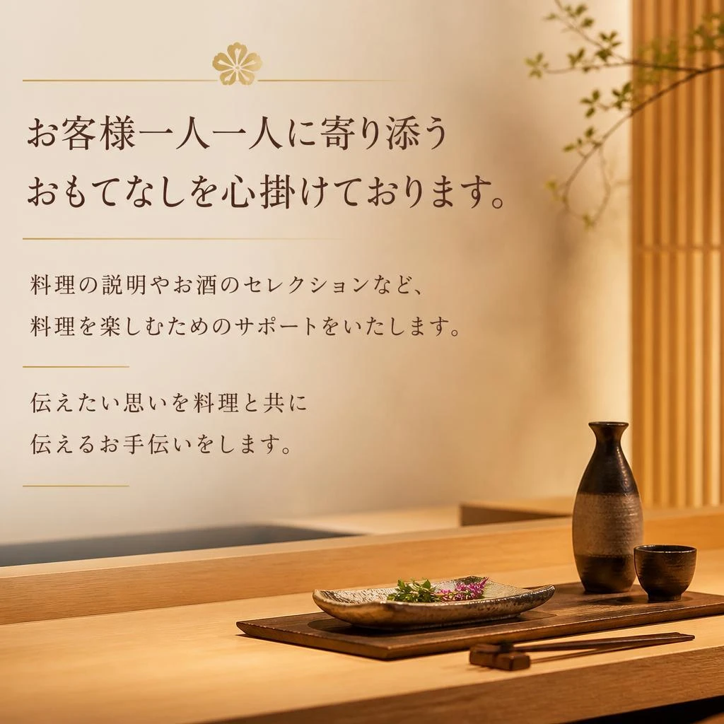 心温まるおもてなし