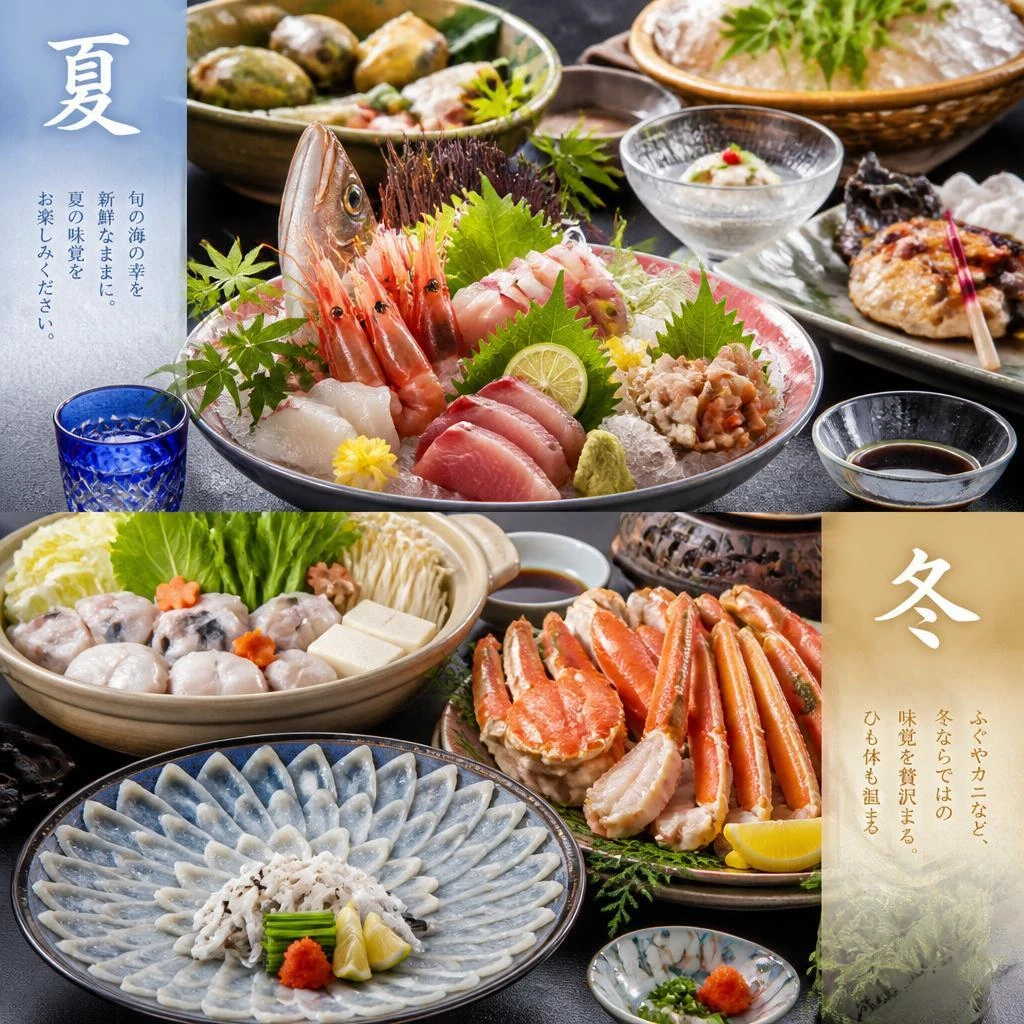 季節の食材にこだわる