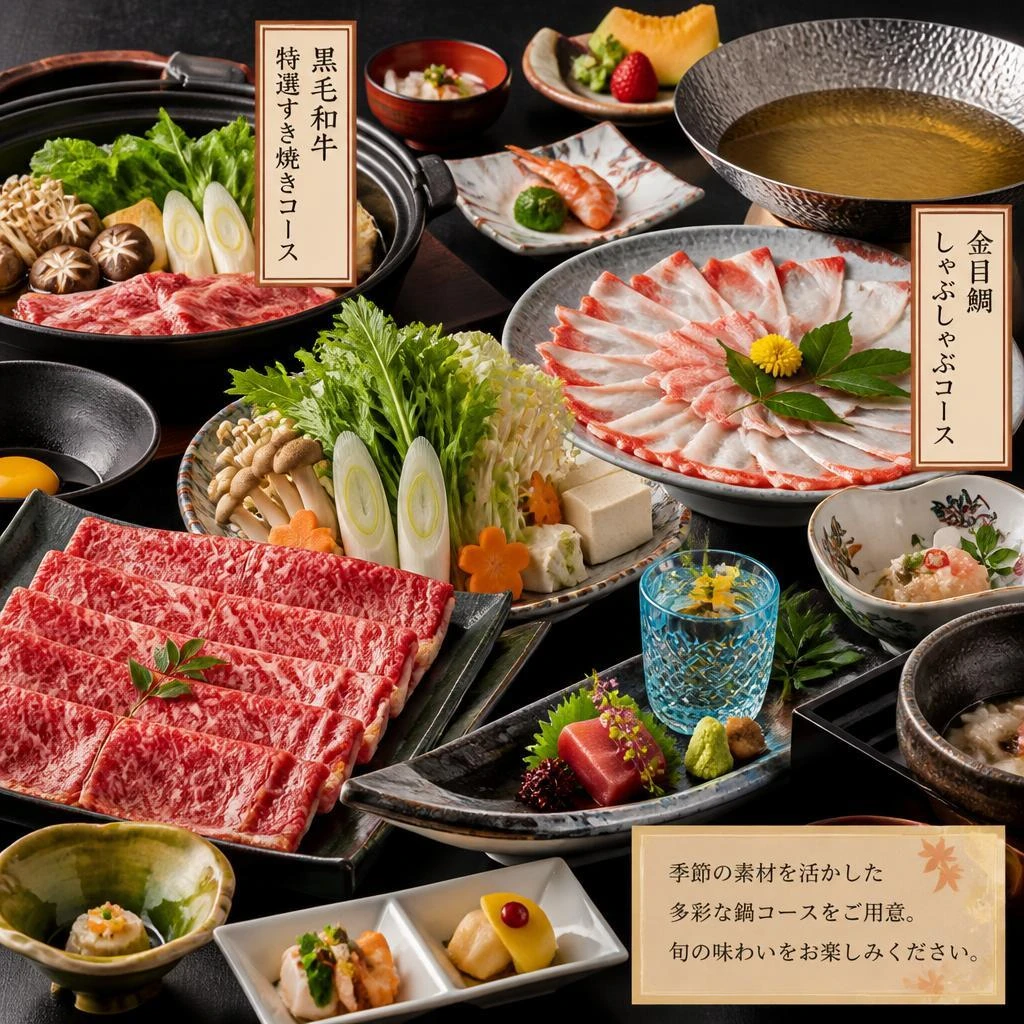 お得なコースメニュー