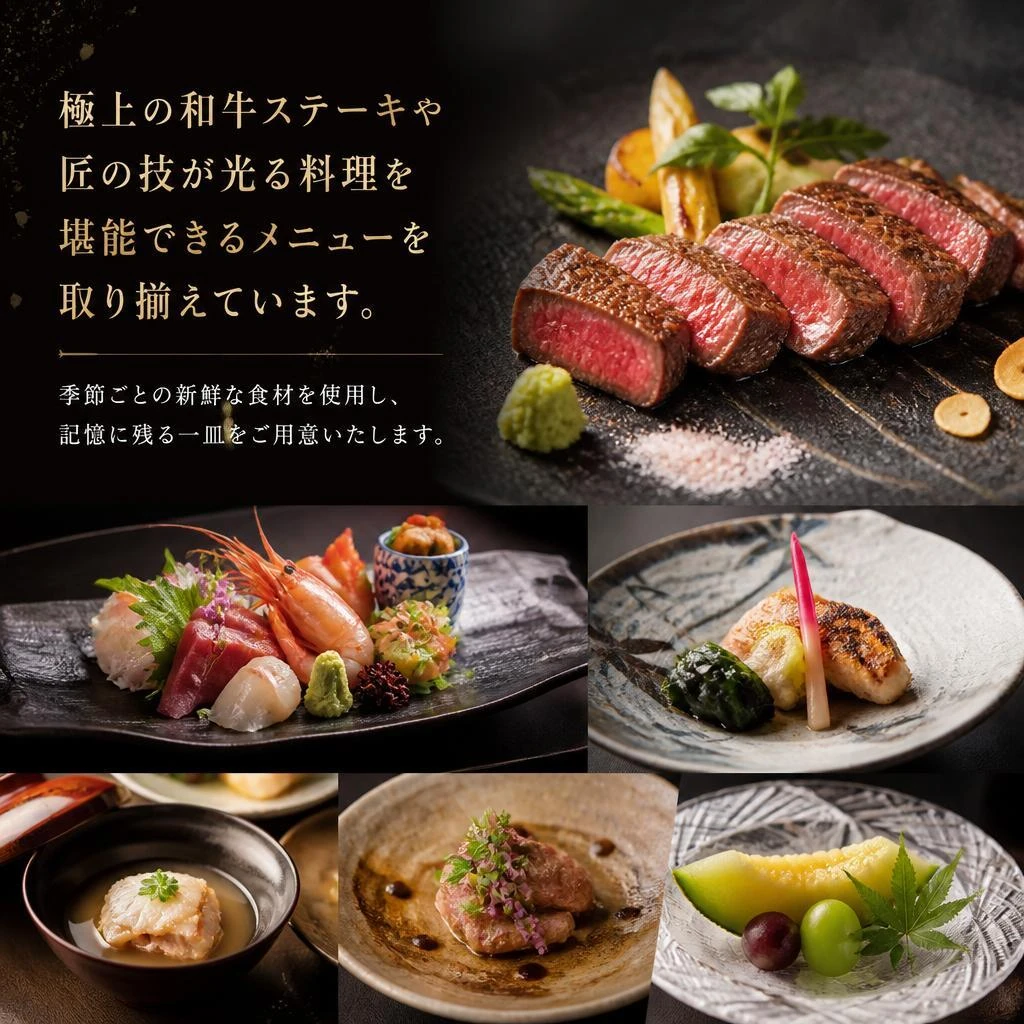 和牛料理で贅沢を味わう