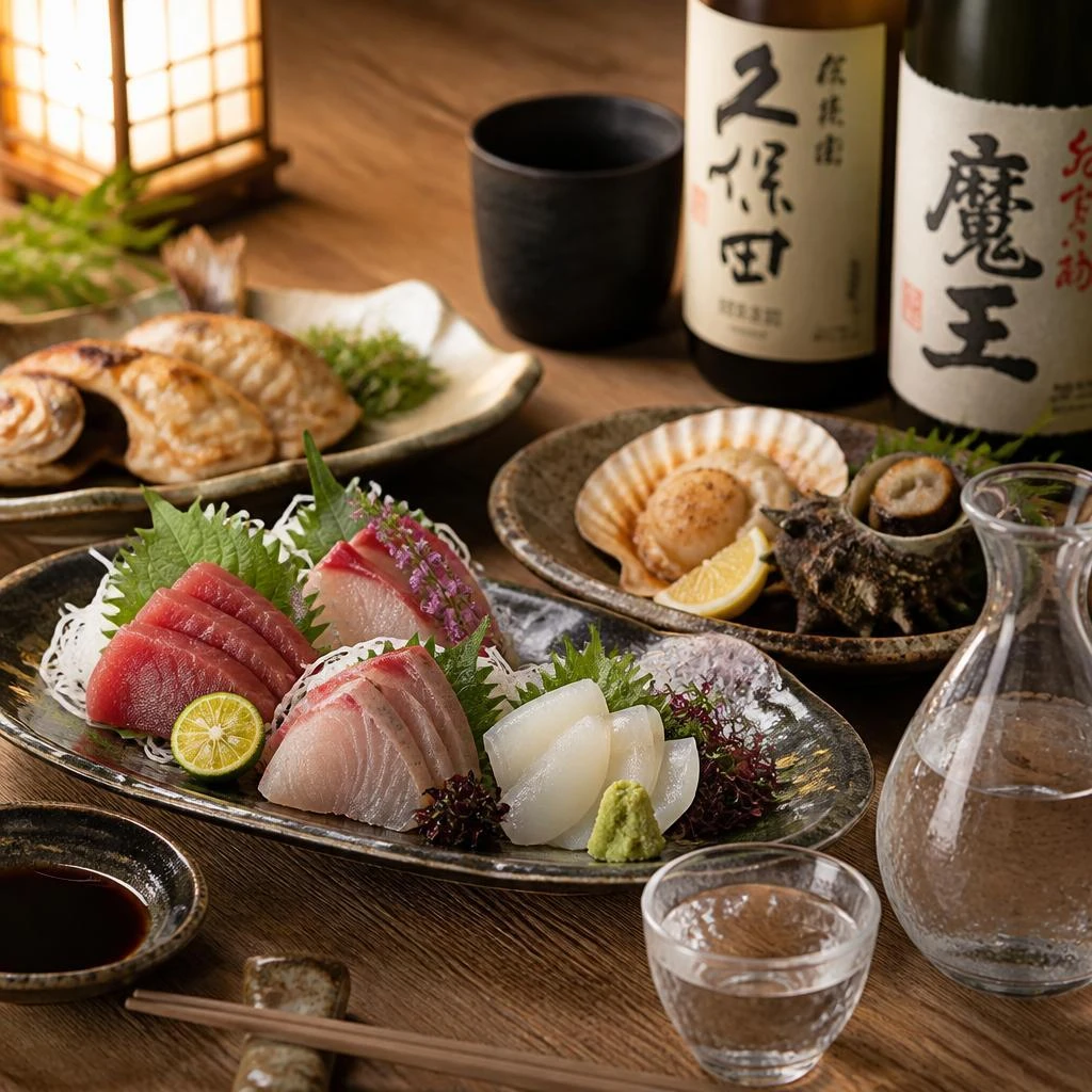 お酒とのペアリングも楽しむ