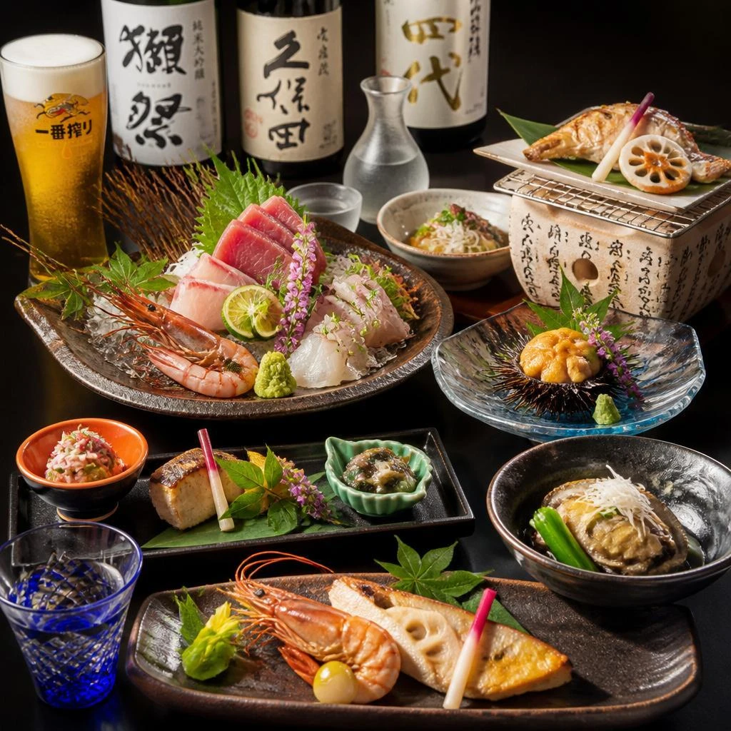 四季折々の海鮮和食メニュー