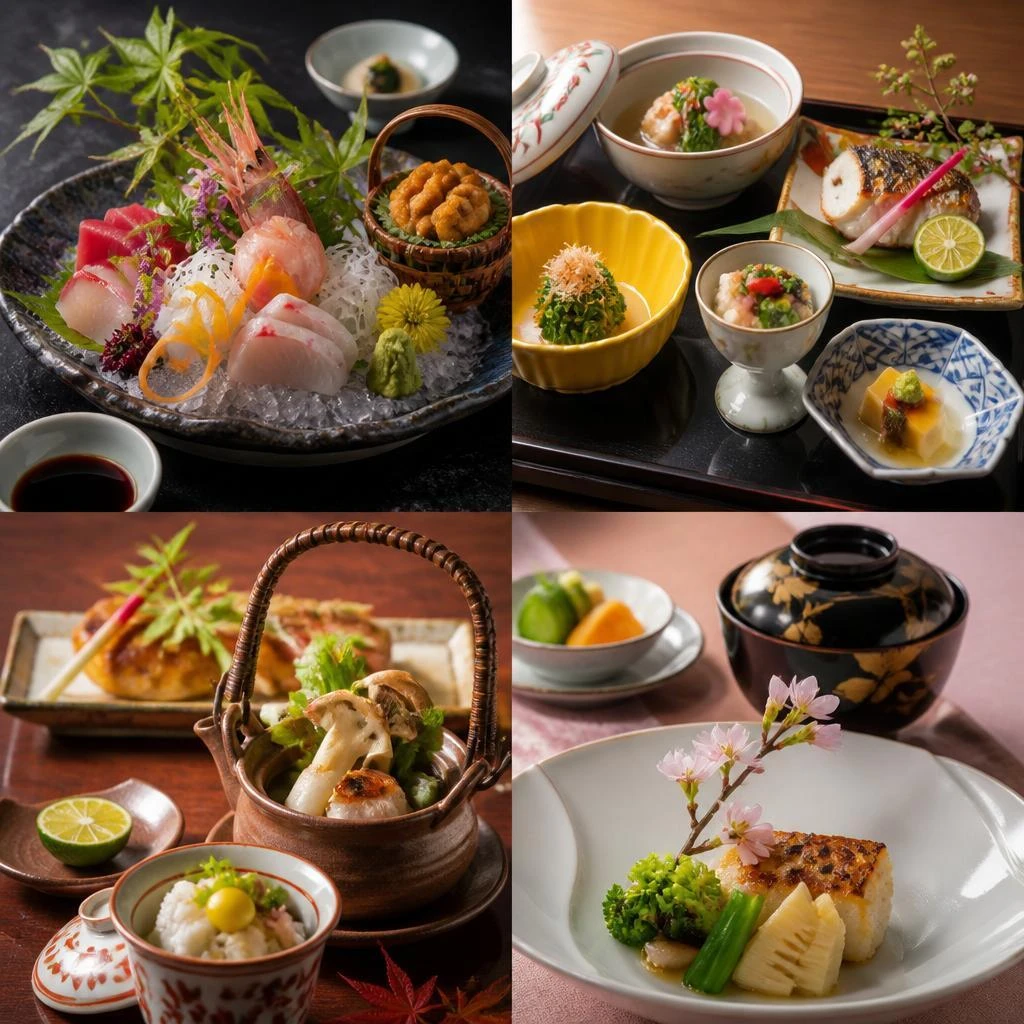 旬の食材を生かした和食の真髄